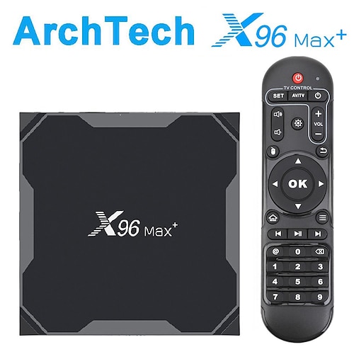 

X96 MAX Plus 4GB 64GB 32GB Smart TV Box Android 9.0 Amlogic S905X3 Quad Core Wifi 4K Youtube X96Max Plus Set Top Box 2GB 16GB