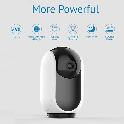 

HD Home Surveillance Camera Smart Remote Monitor Camera Wireless WiFi Network Tracking Moving Head Camera