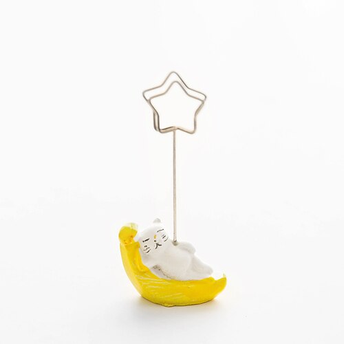 

Simulation Creative Succulent Cactus Note Message Clip Photo Clip Business Card Clip Resin Desktop Cute Ornaments