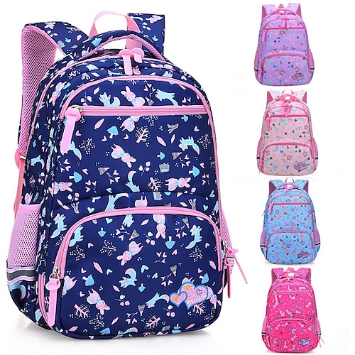 

School Backpack Bookbag Cartoon 3D for Student Boys Girls Water Resistant Wear-Resistant Breathable Nylon School Bag Back Pack Satchel 21.29 inch