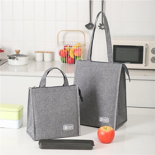 

Tragbare Isoliertasche Aluminiumfolie Eisbeutel Frischhalte-Lunch-Tasche Tragbare Handtrage-Lunch-Tasche Anti-Spritzwasser