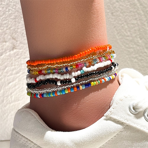 

Femme Décontractée Plein Air Géométrie Bracelet de cheville