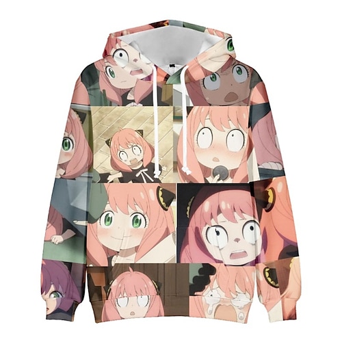 

Inspired by Spy x Family Spy Family Loid Forger Yor Forger Anya Forger Hoodie Cartoon Manga Anime Harajuku Graphic Kawaii Hoodie For Men's Women's Unisex Adults' 3D Print 100% Polyester