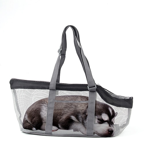 

borsa per cani panoramica traspirante borsa per animali domestici borsa per cani portatile di grande capacità borsa per gatti pieghevole portatile