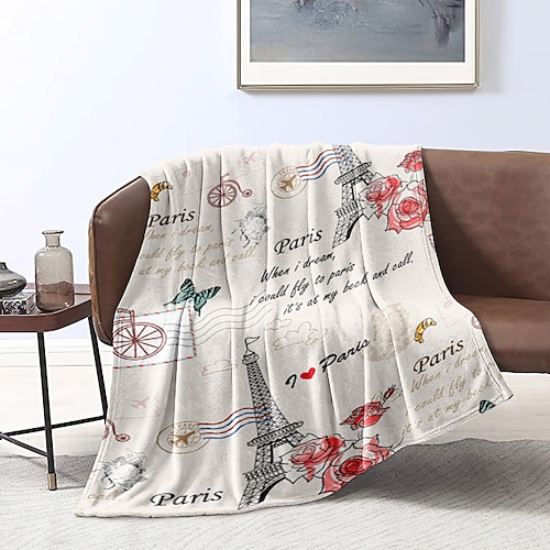 

Fleece Throw Blanket for Couch Sofa Bed, Nature Graphic Fannal Blanket, Cozy Fuzzy Soft Lightweight Throw Blanket