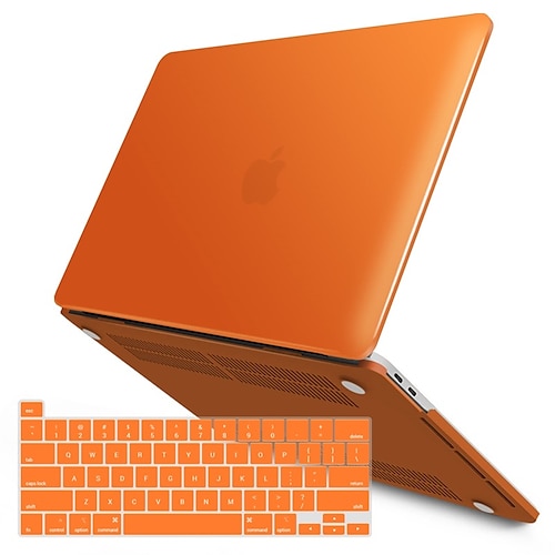 MacBook Θήκη Συμβατό με Macbook Air Pro 13.3 16.0 M1(13.3) ίντσα Σκληρή Πλαστική ύλη Σιλικόνη Πεντακάθαρη
