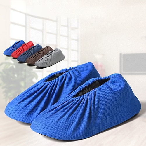 

Mesh Cloth Breathable Shoe Cover Cotton Shoe Cover Air Conditioning Cloth Shoe Cover Thickened Non-slip Wear-resistant Shoe Cover Real Estate Embroidery