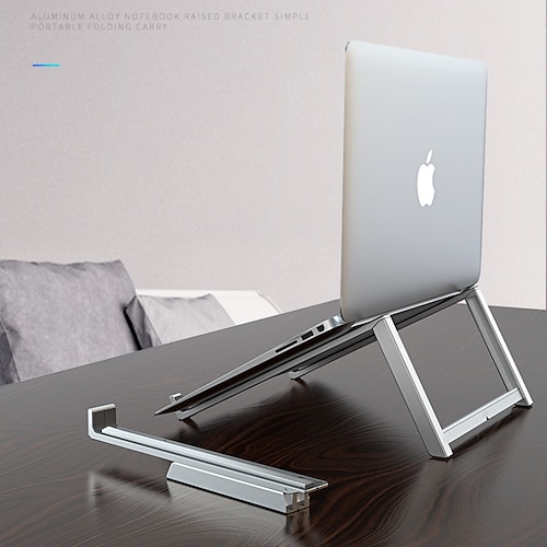 

Laptop Stand for Desk Vertical Laptop Stand Metal Silicone Portable Foldable Adjustable Laptop Holder Compatible with Kindle Fire iPad Pro MacBook Air Pro 9 to 15.6 inch 17 inch