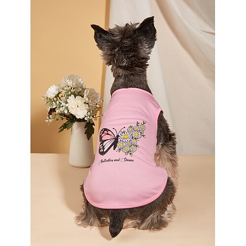 

Dog Cat Vest Simple Style Cute Casual / Daily Dog Clothes Puppy Clothes Dog Outfits Soft Pink Costume for Girl and Boy Dog Polyster XS S M L XL XXL