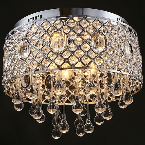 

38cm Island Design Ceiling Lights Metal Electroplated Modern 220-240V