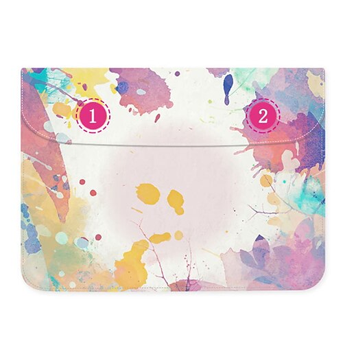 

Laptop Sleeves 12"" 13.3"" 11'' inch Compatible with Macbook Air Pro, HP, Dell, Lenovo, Asus, Acer, Chromebook Notebook Waterpoof Shock Proof Plastics Multi Color for Travel Colleages & Schools
