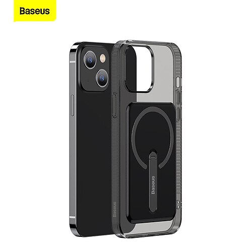 

Baseus Magnetic Phone Case with a Bracket For iP13 6.1 inch 2021 Transparent