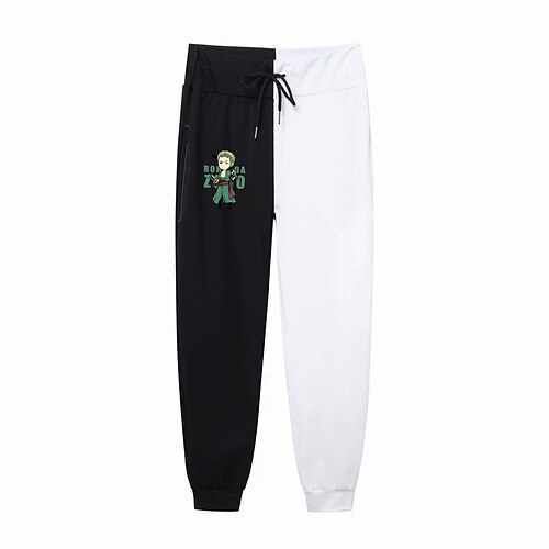 

Inspiré par One Piece Monkey D.Luffy Dessin Animé Manga Animé Harajuku Art graphique Kawaii Pantalon Pour Homme Femme Unisexe Adulte Estampage à chaud 100 % Polyester