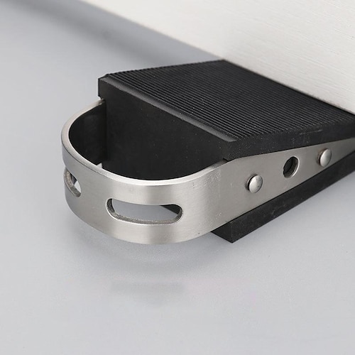 

Door Stopper Rubber Door Stop, Door Wedge Stopper Floor Works on Multi Floor Surfaces, Door Security and Door Jammer