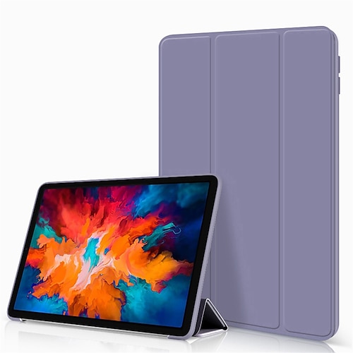 

Tablet Case Cover For Lenovo Tab P11 / Plus Tab P11 Pro with Stand Magnetic Dustproof Solid Colored TPU PU Leather For Kids