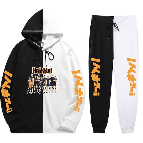 

Inspired by Haikyuu Hinata Shoyo Pants Outfits Hoodie Anime Harajuku Graphic Kawaii Pants For Men's Women's Unisex Adults' Hot Stamping 100% Polyester