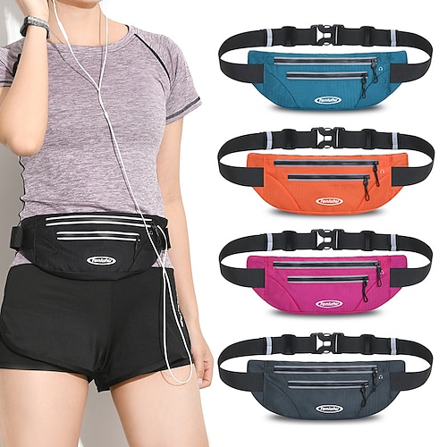 

Running Sports Water Bottle Waist Bag Men And Women Multi-functional Close-fitting Waist Bag Marathon Sports Equipment Fitness Mobile Phone Bag