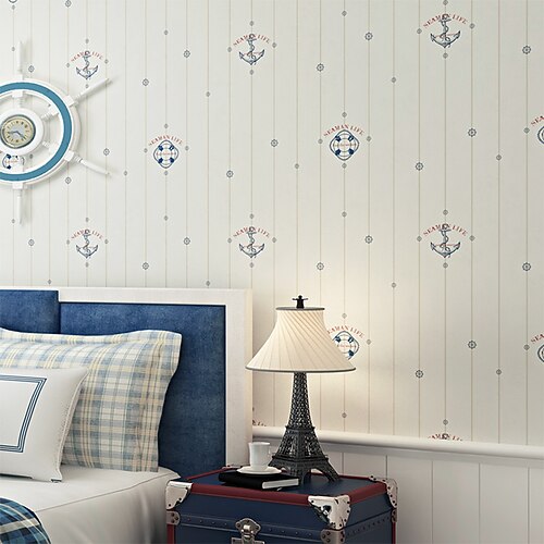 

Self Adhesive non-woven Aluminum Film Wallpaper 3D Children's Room Cartoon Warm Bedroom Living Room TV Background Wallpaper