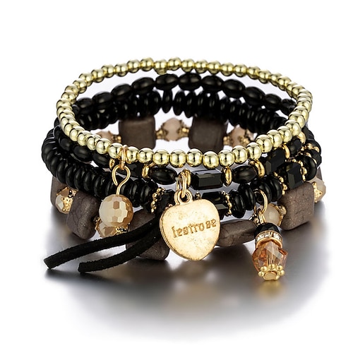 

Women's Bracelets Chic Modern Street Heart Bracelets Bangles