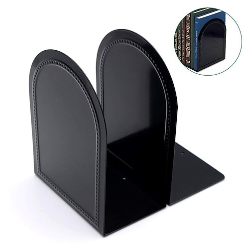 

Bookends-Heavy Duty Bookends Metal Book Ends Universal Economy Bookends