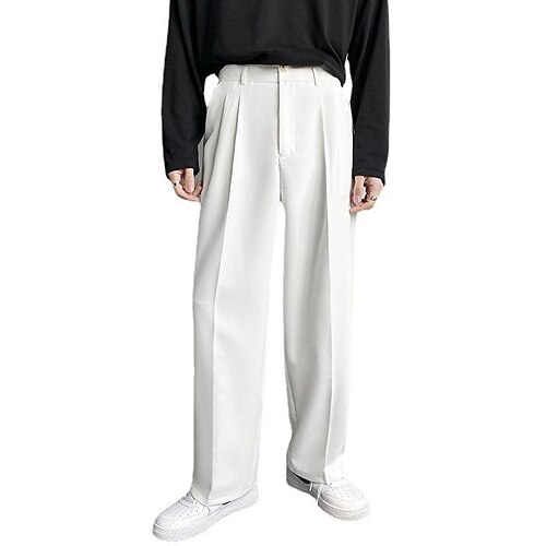 

Men's Straight Chino Pants Suit Pants Casual Trousers