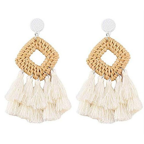 

Women's Earrings Ethnic Style Street Pure Color Earring