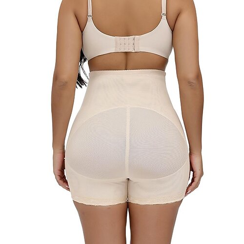 

New High Waist Abdominal Leggings Breasted Body Shaping Pants Lace Hip Lifting Waist Pants Lightweight Breathable Ladies Boxer Pants