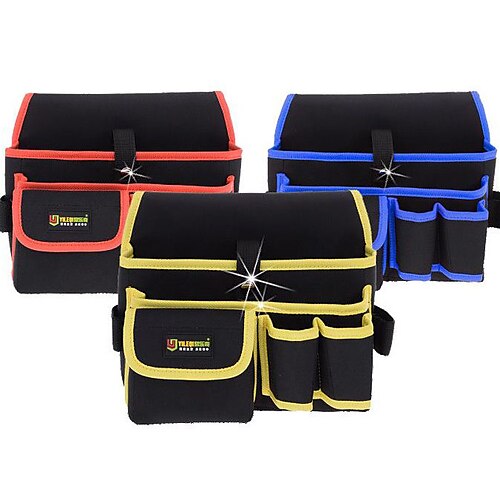 

factory wholesale electrician tools waist bag multifunctional tool kit woodworking nail kit repair kit installation canvas electrician bag