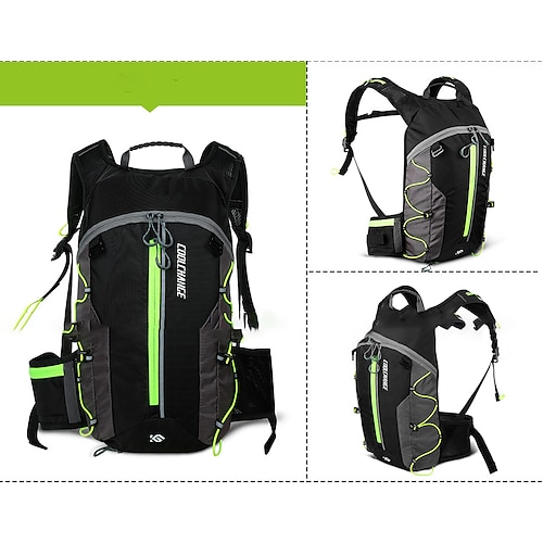 

10 L Daypack Cycling Backpack Waterproof Multi layer Breathable Bike Bag Terylene Nylon Bicycle Bag Cycle Bag Cycling Outdoor Exercise Multisport / Reflective Strips