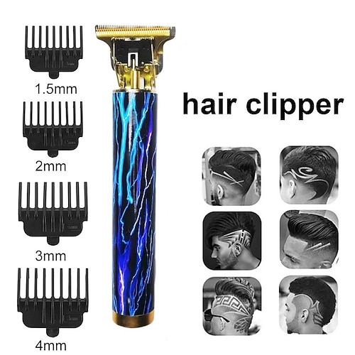 

elektrisk hårklipper hårtrimmer for menn oppladbar elektrisk barbermaskin skjegg barber hårklippemaskin for menn hårklipp