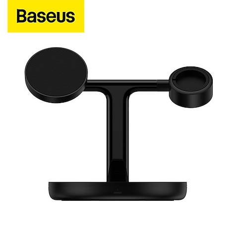

Baseus Swan 3-in-1 Wireless Magnetic Charging Bracket 20W Black Universal version Include USB For type-C 3A 1m