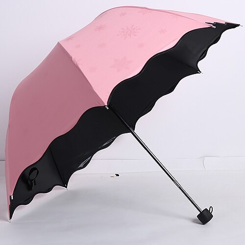 

8 Bone Folding Umbrella Sunscreen Sunshade Rainy Day Two or Three Folding Umbrella