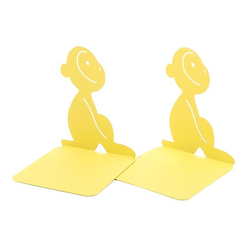 

Book Ends 1 Pair Metal Bookends for School Office Home Easy to Carry Easy to Install 4.725.674.72 inch