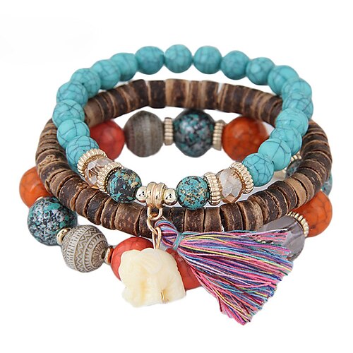 

Women's Bracelets Ethnic Style Street Multicolor Bracelets & Bangles