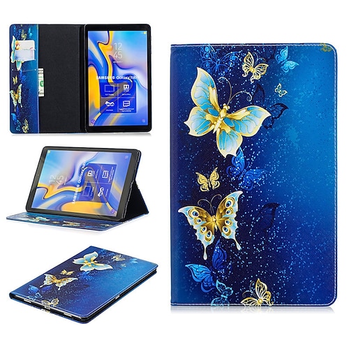 

Tablet Case Cover For Samsung Galaxy Tab A8 2022 Portable Card Holder with Stand Graphic TPU PU Leather