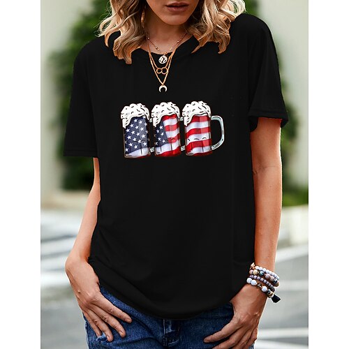 

Inspired by Oktoberfest Oktoberfest Beer T-shirt Anime 100% Polyester Anime Classic Street Style T-shirt For Men's / Women's / Couple's