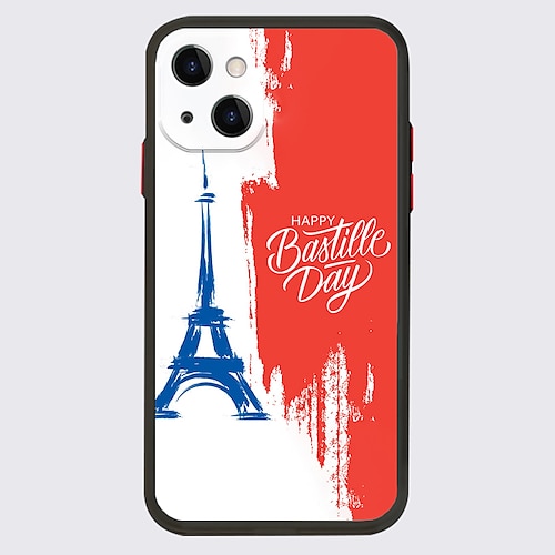 

14 Juillet 2022 Bonne Fête Nationale Français Phone Case For Apple iPhone 13 Pro Max 12 11 SE 2022 X XR XS Max 8 7 Unique Design Protective Case Dustproof Shockproof Back Cover TPU