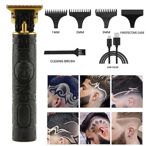 

Hair Cutting Machine Trimmer For Men Machine Rechargeable New Clipper Barber T9 USB Electric Professional Beard Haircut Style
