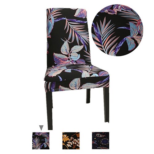 

Dinning Chair Cover Stretch Chair Seat Slipcover Soft Durable Washable Furniture Protector For Dinning Room Party
