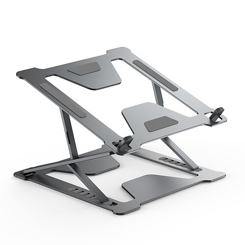 

Laptop Stand for Desk Adjustable Laptop Stand Aluminum Metal Portable Foldable Laptop Holder Compatible with Laptops 9 to 15.6 inch 17 inch