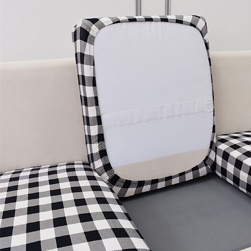 

Seat Cushion Cover Solid Color Yarn Dyed Polyester Slipcovers