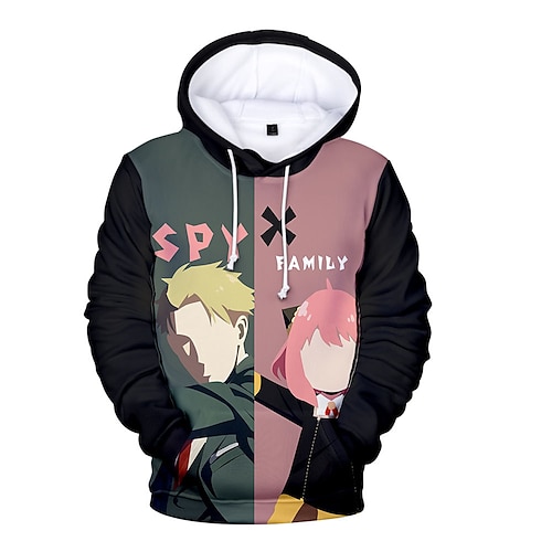 

Inspired by Spy x Family Spy Family Loid Forger Yor Forger Anya Forger Hoodie Cartoon Manga Anime Harajuku Graphic Kawaii Hoodie For Men's Women's Unisex Adults' Hot Stamping 100% Polyester