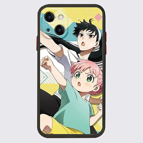 

SPY x FAMILY Anime Phone Case For Apple iPhone 13 Pro Max 12 11 SE 2022 X XR XS Max 8 7 Unique Design Protective Case Dustproof Shockproof Back Cover TPU