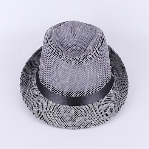 

Gatsby le magnifique Peaky Blinders Rétro Vintage Les rugissantes années 20 1920s Panama Homme Femme Costume Vintage Cosplay Fête / Soirée Chapeau Mascarade