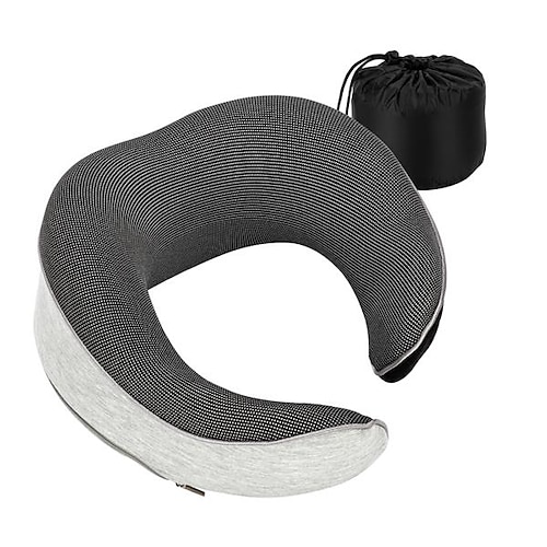 

Functional Neck Pillow SN-FC583 Hook and Loop Fastener Grey