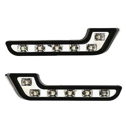 

OTOLAMPARA 2pcs LED Daytime Running Lights for Benz C200 GLA260 GLC260 B300 S300 Most Benz Car Models Suitable Universal for Benz Only