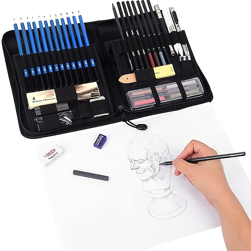 

48 pcs/set Professional Sketch Drawing Pencil Set HB 2B 6H 4H 2H 3B 4B 5B 6B 10B 12B 1B Painting Pencils Stationery Supplies