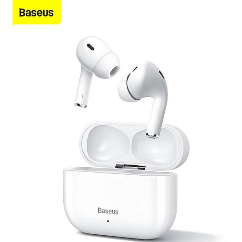 

BASEUS W03 True Wireless Headphones TWS Earbuds In Ear Bluetooth5.0 with Charging Box Fast Charging Auto Pairing for Apple Samsung Huawei Xiaomi MI Fitness Running Traveling Mobile Phone