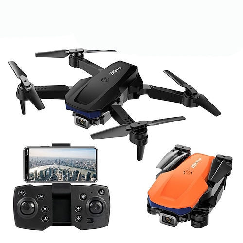 

Z98 Foldable Drone Obstacle Avoidance UAV 4K Real-Time HD Aerial Shooting Dual Camera Remote Control Aircraft Folding Four-Axis Flight(two batteries)