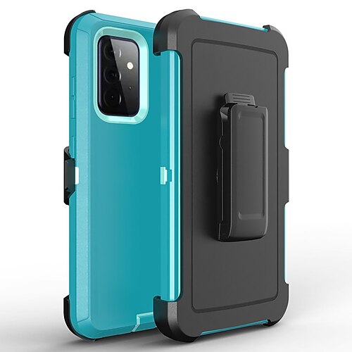 

Phone Case For Samsung Galaxy Waist Bag / Waist pack Classic Series S22 S21 Ultra Plus S21 360° Rotation Bumper Frame Clip On Phone Case Solid Colored Silica Gel PC